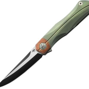 Bestech Knives Thyra Framelock Retro Green