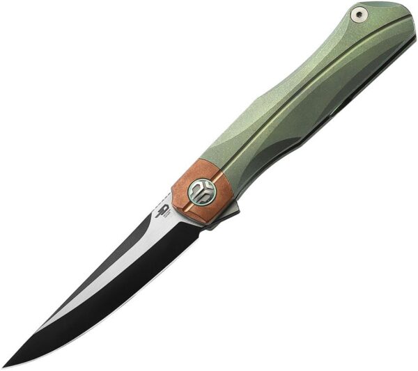 Bestech Knives Thyra Framelock Retro Green