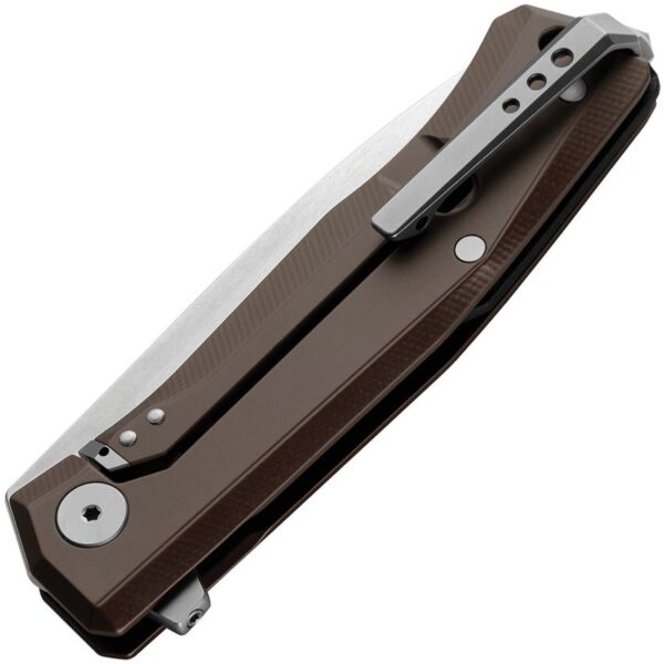 Myto Framelock Aluminum Brown Pic 2